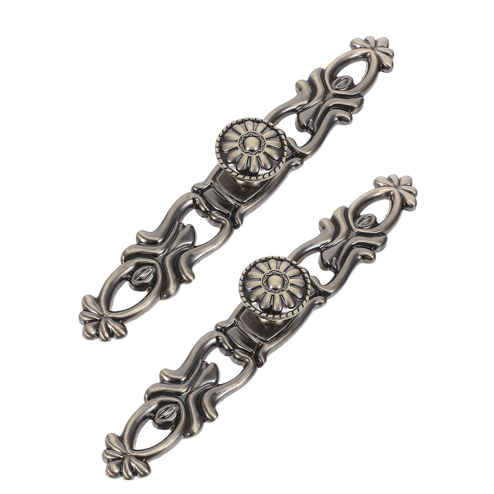 2Pcs Bronze Drop Drawer Pulls  - Furniture Hardware Drop Pulls 评论和价格