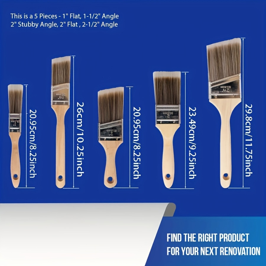 5Pcs High Quality Paint Brush  - Furniture Hardware Manufacturer 评论和价格