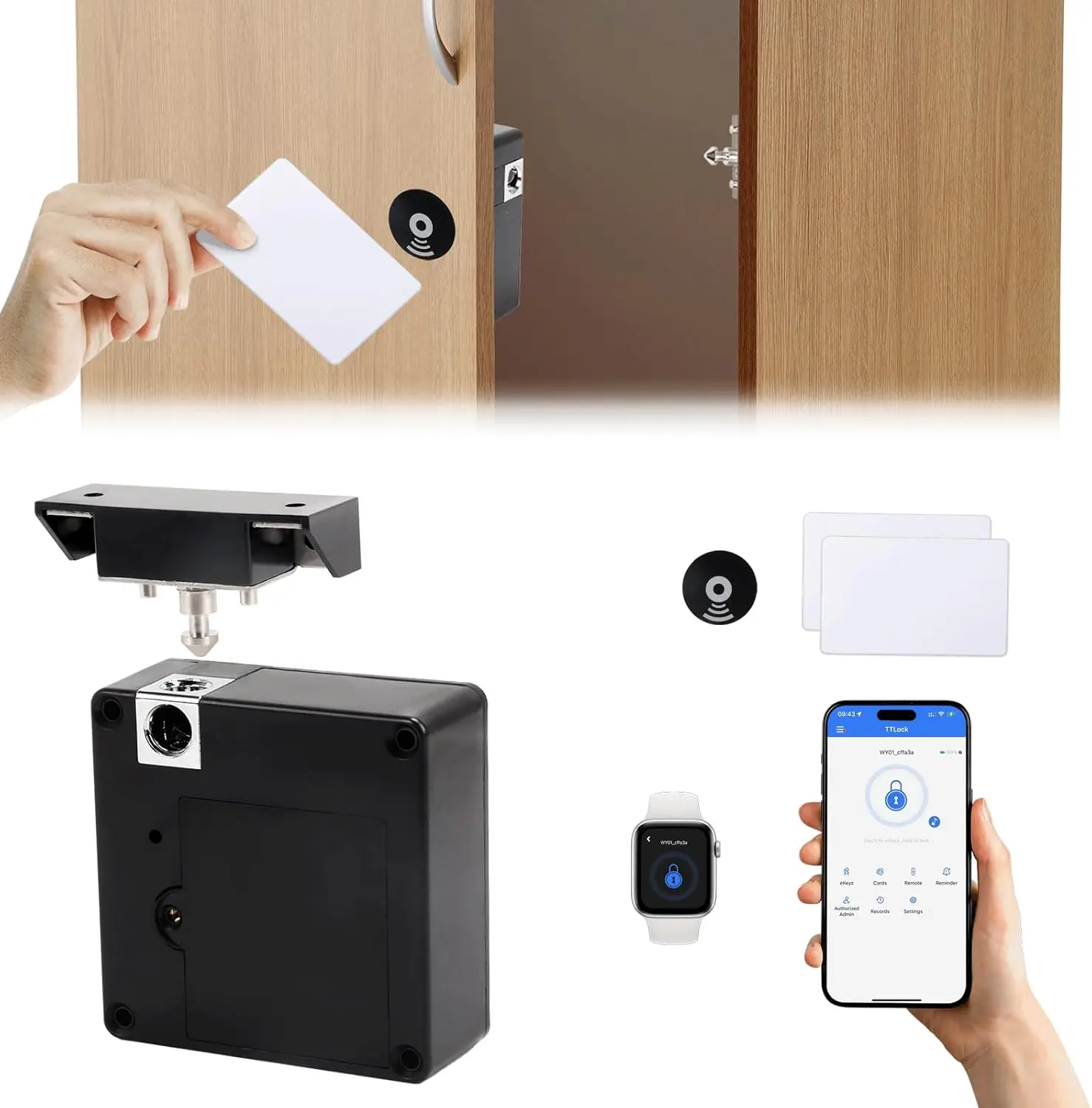 Mobile phone NFC smart locker  - Furniture Hardware Manufacturer 评论和价格