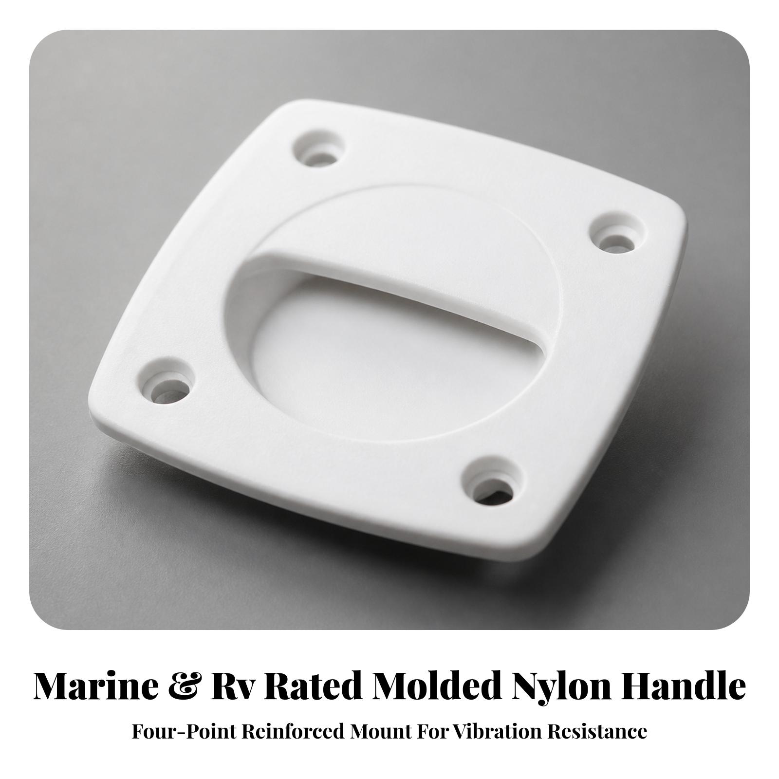 Low Profile Nylon Drawer Pull  - Furniture Hardware Lowes 评论和价格