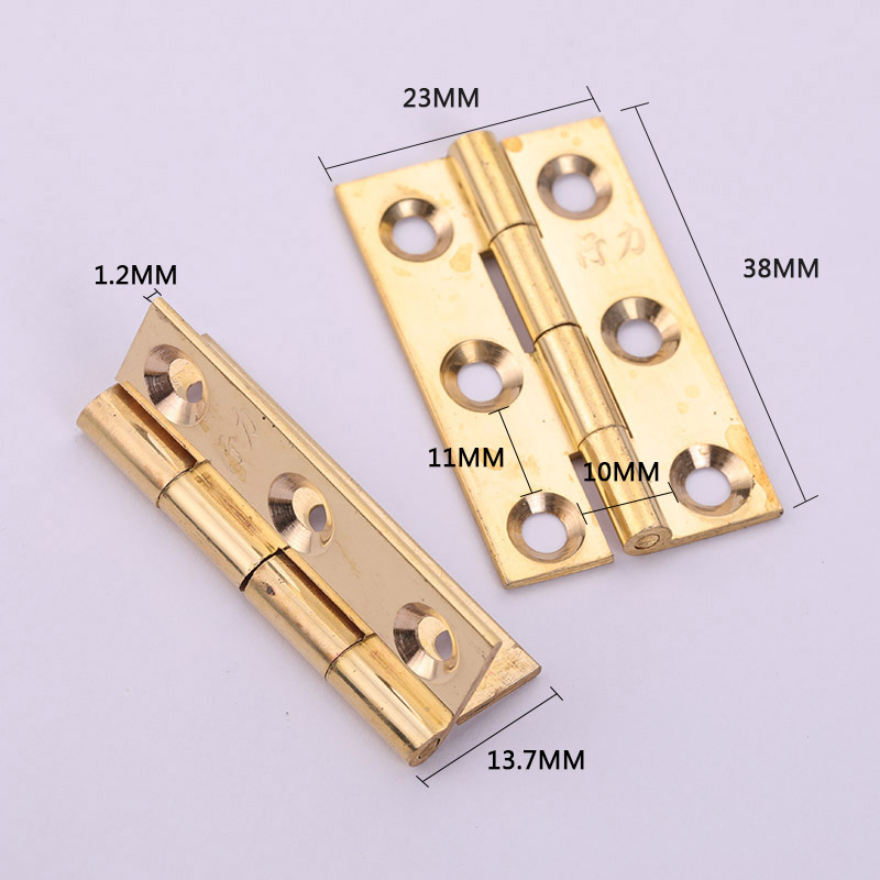 2 Pcs/Lot Brass Furniture Hing - Cabinet Hinge Overlay 评论和价格