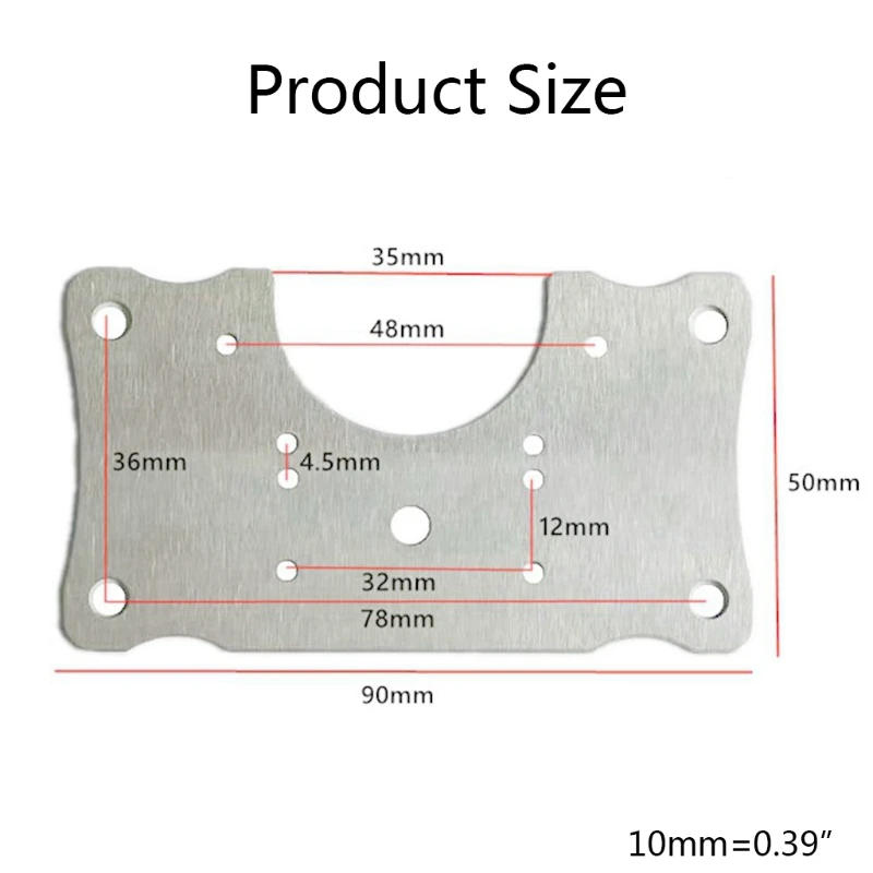 4 Pcs Cabinet Hinge Repair Pla - Cabinet Hinge Overlay 评论和价格