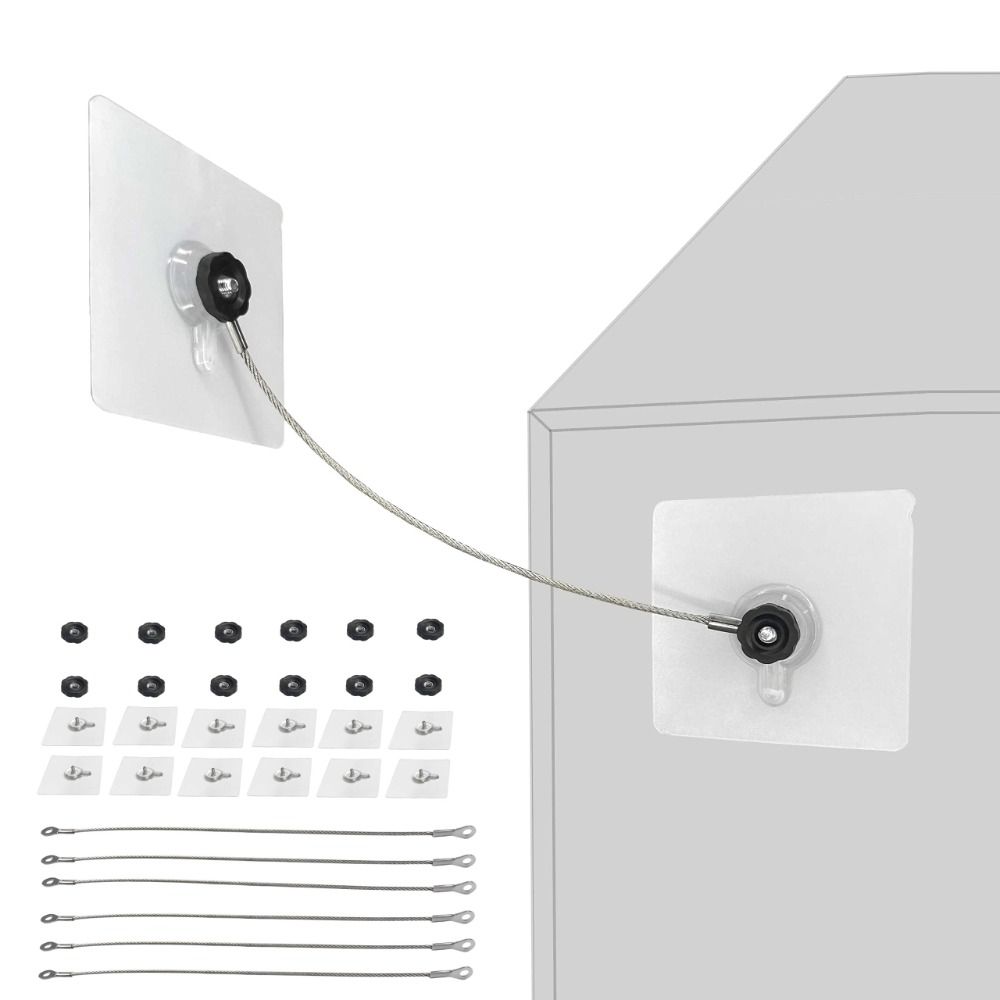 6PACK Anti Tip Furniture Strap - Furniture Hardware Manufacturer 评论和价格