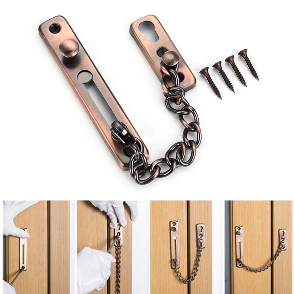 Door Chain with Lock Door Lock - Furniture Hardware Fitting 评论和价格