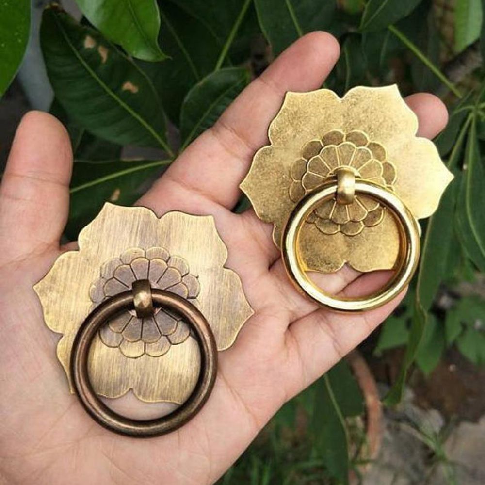 Antique Bronze Brass Furniture - Furniture Hardware Drop Pulls 评论和价格