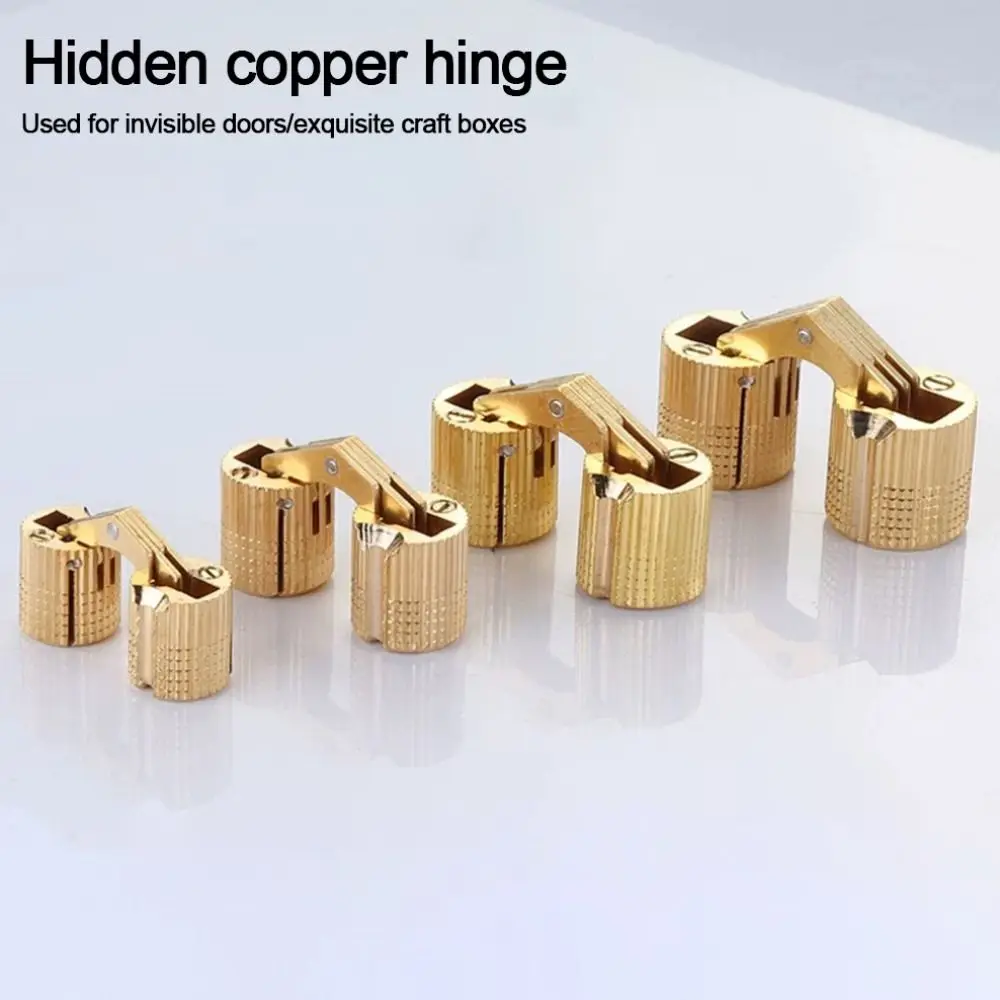 8-18mm Brass Barrel Hinges  In - Cabinet Hinge Overlay 评论和价格